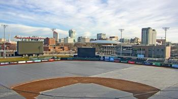 Weather camera view of Riverfront Stadium.