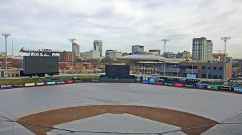 Weather camera view of Riverfront Stadium.