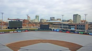 Weather camera view of Riverfront Stadium.
