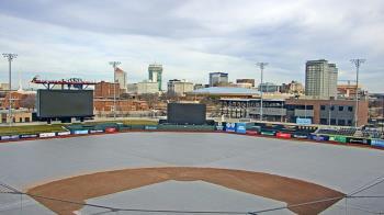 Weather camera view of Riverfront Stadium.