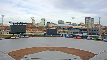 Weather camera view of Riverfront Stadium.