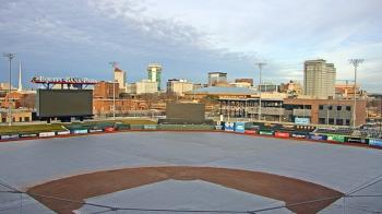 Weather camera view of Riverfront Stadium.