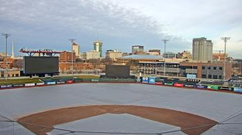 Weather camera view of Riverfront Stadium.