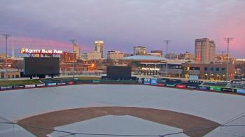 Weather camera view of Riverfront Stadium.