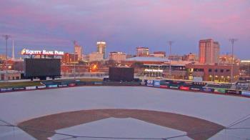 Weather camera view of Riverfront Stadium.