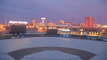 Weather camera view of Riverfront Stadium.