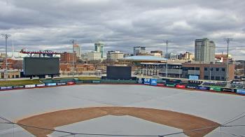 Weather camera view of Riverfront Stadium.