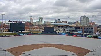 Weather camera view of Riverfront Stadium.