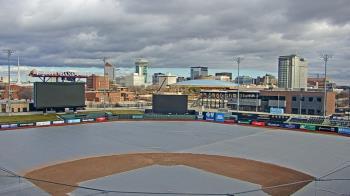 Weather camera view of Riverfront Stadium.