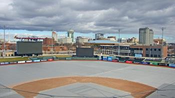 Weather camera view of Riverfront Stadium.
