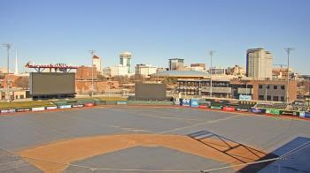 Weather camera view of Riverfront Stadium.