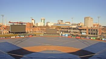 Weather camera view of Riverfront Stadium.