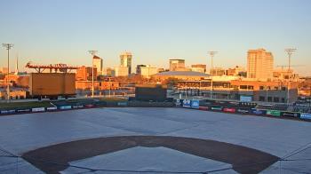 Weather camera view of Riverfront Stadium.