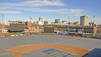 Weather camera view of Riverfront Stadium.