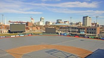 Weather camera view of Riverfront Stadium.