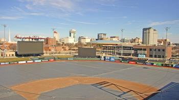 Weather camera view of Riverfront Stadium.