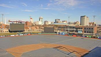 Weather camera view of Riverfront Stadium.