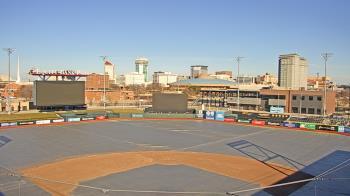 Weather camera view of Riverfront Stadium.