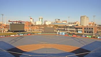 Weather camera view of Riverfront Stadium.