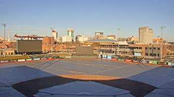Weather camera view of Riverfront Stadium.