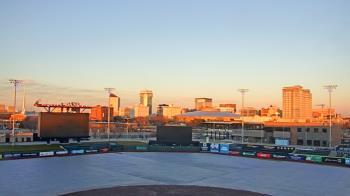 Weather camera view of Riverfront Stadium.