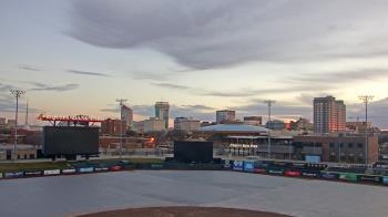 Weather camera view of Riverfront Stadium.