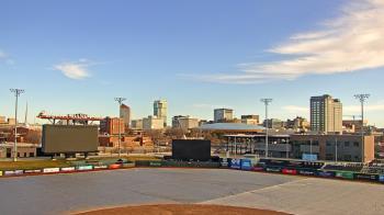 Weather camera view of Riverfront Stadium.