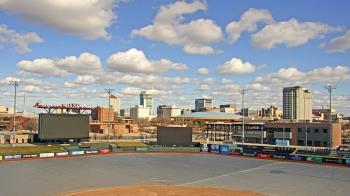 Weather camera view of Riverfront Stadium.