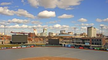 Weather camera view of Riverfront Stadium.