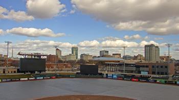 Weather camera view of Riverfront Stadium.