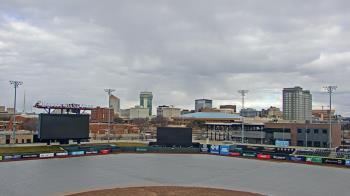 Weather camera view of Riverfront Stadium.