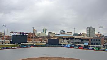 Weather camera view of Riverfront Stadium.