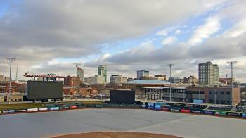 Weather camera view of Riverfront Stadium.
