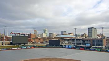 Weather camera view of Riverfront Stadium.