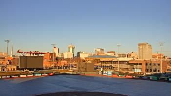 Weather camera view of Riverfront Stadium.
