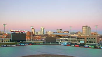 Weather camera view of Riverfront Stadium.