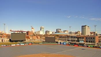 Weather camera view of Riverfront Stadium.