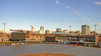 Weather camera view of Riverfront Stadium.