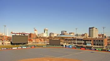 Weather camera view of Riverfront Stadium.
