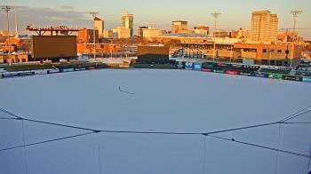 Weather camera view of Riverfront Stadium.