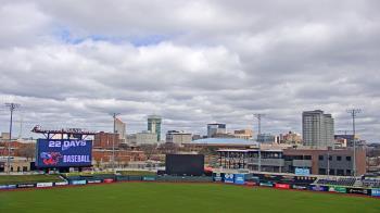 Weather camera view of Riverfront Stadium.