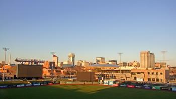 Weather camera view of Riverfront Stadium.