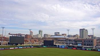 Weather camera view of Riverfront Stadium.