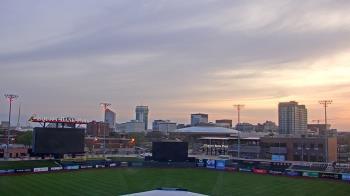 Weather camera view of Riverfront Stadium.