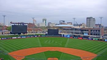Weather camera view of Riverfront Stadium.