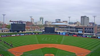 Weather camera view of Riverfront Stadium.