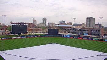 Weather camera view of Riverfront Stadium.