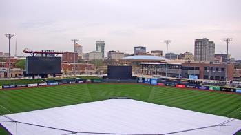 Weather camera view of Riverfront Stadium.