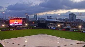 Weather camera view of Riverfront Stadium.
