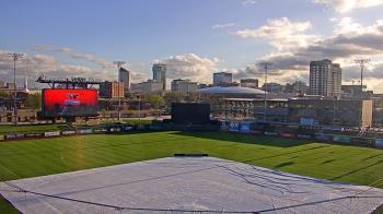 Weather camera view of Riverfront Stadium.